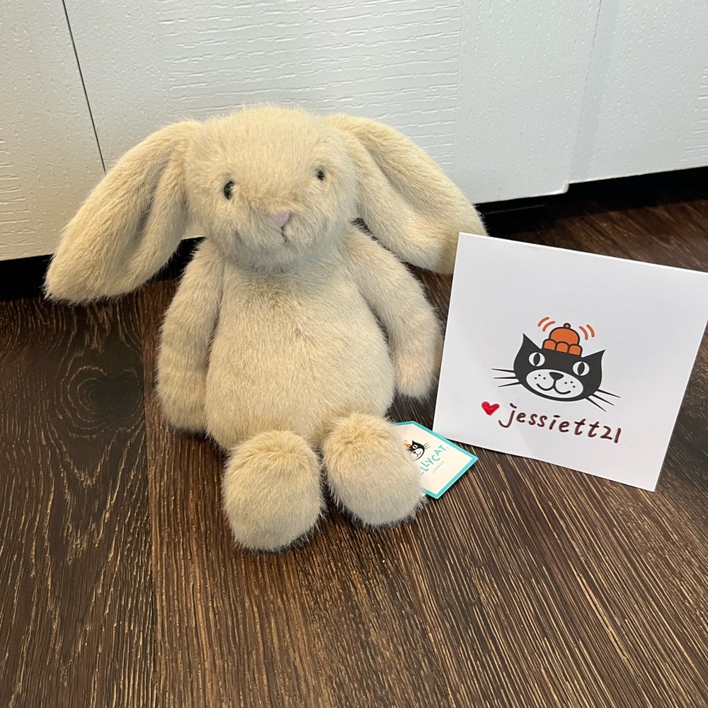 Jellycat Wheat Flufflet Bunny 7.1" 2026 New 100% Authentic NWT US SHIP FAST